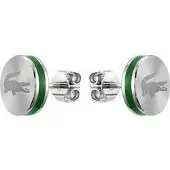 Lacoste - Stylish steel stud earrings Baseline 2040085