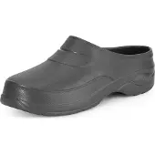 Ladeheid Damen und Herren leichte Eva Clogs Gartenclogs Gartenschuhe KL037(Grau, 38)