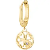 Brosway Gold-plated single earrings for luck Chakra BHKE002 (L)