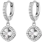 Brosway Creolen aus Silber mit kubischem Zirkonia Fancy Infinite White FIW161