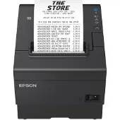 Epson M-T88VII - USB, Ethernet, Fixed Interface, EU, Black, Thermodruck, POS-Drucker, 180 x 180 DPI, 500 mm/sek, 1,41 x 3,39 mm, Text, Grafik, Barcode, 2D-Strichcode