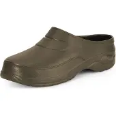 Ladeheid Damen und Herren leichte Eva Clogs Gartenclogs Gartenschuhe KL037(Braun, 40)