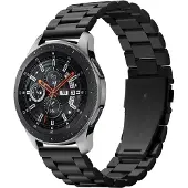 Spigen 600WB24983, Band, Smartwatch, Schwarz, Samsung, Galaxy Watch (46mm), Edelstahl