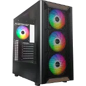 Montech XR Wood, Midi Tower, PC, Weiß, ATX, micro ATX, Mini-ITX, Walnussholz, Multi