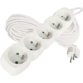Emos 1902051000, 250 V, 10 A, 220-240 V, Weiß