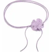 Collezione alessandro Taillengürtel "Blüte" Lederband mit echt Leder Blüte