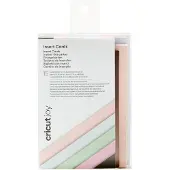 Cricut Blankokarte Joy Braun/Rosa/Hellgrau, 15 Stück