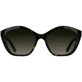 Karl Lagerfeld Women's Sunglasses KL6222S - Dark Tortoise with Gradient Brown Le