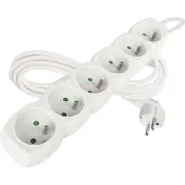 Emos 1902060300, 250 V, 10 A, 220-240 V, Weiß