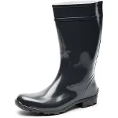 Ladeheid Damen Gummistiefel LA-967 (Schwarz/Schwarz, 37 EU)