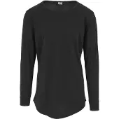 Urban Classics Langarmshirt "Herren Long Shaped Fashion L/S Tee" 1 Stk.