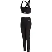 Yeaz VIBRANT Sportbekleidung Set mit hoher Taille und gekreuzten Trägern