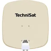 Technisat DIGIDISH 45 | Sat-Schüssel mit Twin-LNB & Wandhalterung, 2 TN