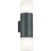 TRIO 224060242 Fassadenleuchte HOOSICexkl. 2xE27 max. anthrazit D85mm