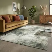 FRAAI Moderner Teppich - Strong Grün Mint 140x200 cm