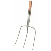 Ideal PIONIER-Heugabel, 3 Zinken, 135 cm Eschen-Langstiel