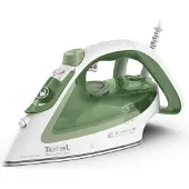 Tefal Easygliss Eco FV5781, Trocken- & Dampfbügeleisen, Durilium Airglide Bügelsohle, 2 m, 260 g/min, Weiß, Grün, 50 g/min