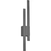 TRIO Lighting LED Aussenwandleuchte TAWA, schwarz, Aluminium, Modern, LED Wandleuchte außen