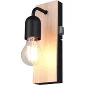 TRIO -Leuchten Wandleuchte ARTURO BHT 8x24x11 cm braun Wandlampe