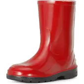 Ladeheid Kinder Mädchen Jungen Gummistiefel Regenstiefel LA-939 (Rot-2, 28 EU)