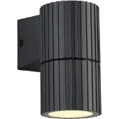 TRIO Lighting Außenwandleuchte Parana, dimmbar, schwarz, Aluminium, Modern, Wandleuchte außen