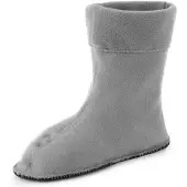 Ladeheid Damen Wärmende Stiefelsocken für Gummistiefel LA-CA-09 LA-CA-12(Grau, 40/41)