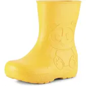 Ladeheid Eva Kinder Jungen Mädchen Gummistiefel Regenschuhe LA-CA-10 (Gelb, 28/29 EU)