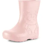 Ladeheid Eva Kinder Jungen Mädchen Gummistiefel Regenschuhe LA-CA-10 (Puderrosa, 32/33 EU)