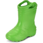 Ladeheid Kinder Mädchen Jungen federleichte Eva Gummistiefel KL051-S (Grün, 25 EU)