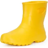 Ladeheid Damen federleichte Eva Gummistiefel LA-752 (Gelb (Ohne Unteranzug), 38 EU)