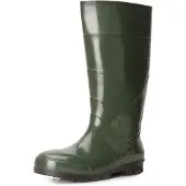Ladeheid Herren PVC Gummistiefel LA-914 (Grün, 47)