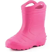Ladeheid Kinder Mädchen Jungen federleichte Eva Thermo Gummistiefel gefüttert KL051 (Hellrosa, 29)