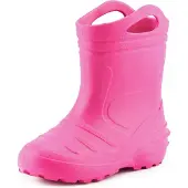 Ladeheid Kinder Mädchen Jungen federleichte Eva Thermo Gummistiefel gefüttert KL051 (Rosa, 29)