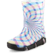 Ladeheid Kinder Mädchen Jungen Gummistiefel Gefüttert Swk2021BW (Muster-53, 23/24)