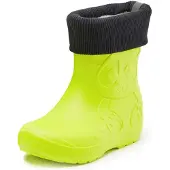 Ladeheid Kinder Federleichte Gummistiefel Thermo mit Fütterung LA-CA-Panda249(Limone, 32/33)