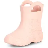 Ladeheid Eva Kinder Jungen Mädchen Gummistiefel Regenschuhe LA-CA-01 (Puderrosa, 30/31 EU)