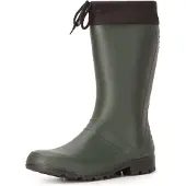 Ladeheid Damen und Herren PVC Gummistiefel LA-958 (Grün, 40 EU)