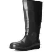 Ladeheid Herren PVC Gummistiefel LA-914 (Schwarz, 46)