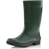 Ladeheid Damen Gummistiefel LA-967 (Flaschengrün/Schwarz, 39 EU)