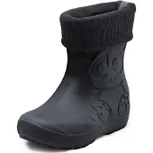 Ladeheid Kinder Federleichte Gummistiefel Thermo mit Fütterung LA-CA-Panda249(Carbone, 22/23)