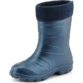Ladeheid Damen Thermo Eva Gummistiefel federleicht LALMG879 (Metall Blau/Navy, 38 EU)