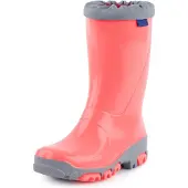 Ladeheid Kinder Mädchen Jungen Gummistiefel Regenschuhe LARB015 (Lachs, 29)
