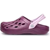 Ladeheid Damen leichte EVA Clogs Gartenclogs Gartenschuhe LA-CA-16 (Violett, 35 EU)