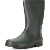 Ladeheid Damen und Herren PVC Gummistiefel LA-959 (Grün, 38 EU)