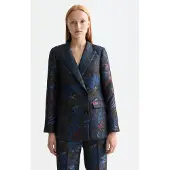 Scotch & Soda Double Breasted Jacquard Blazer Pheasant Größe: S | Blazer Outlet | Damen