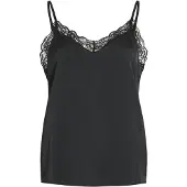 Vila Enna Ravenna Lace Singlet ärmellose Bluse