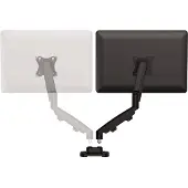 Fellowes Dual Monitorarm Set Eppa, für bis zu 2 Monitore mit jeweils 39" Gesamtbreite, VESA, dreh-/schwenk-/neig-/höhenverstellbar, schwarz