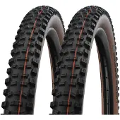 Schwalbe 2x Hans Dampf 65-584 SuperTrail schwarz/bronze Faltreifen 27.5x2.60