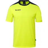 Kempa Emotion 27 Kurzarm-t-shirt Gelb 3XL Gelb 3XL