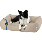 BedDog Hundebett ZARA,(XL) ca. 100x85x23cm,NAMIB-SAND (beige)